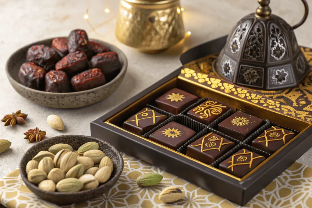 Emirati-inspired artisan chocolates with traditional ingredients